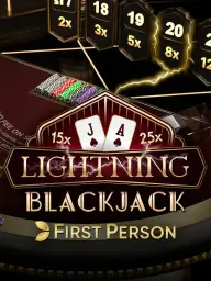 First Person Lightning Blackjack