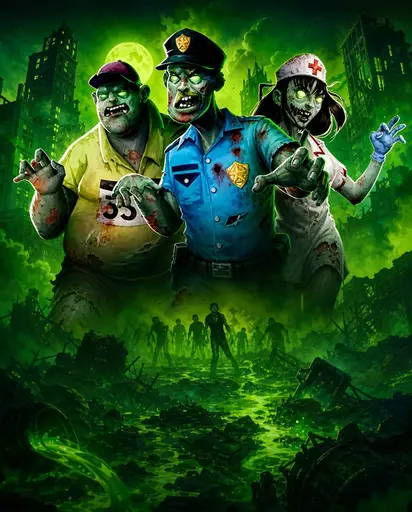 100 Zombies (Dice)