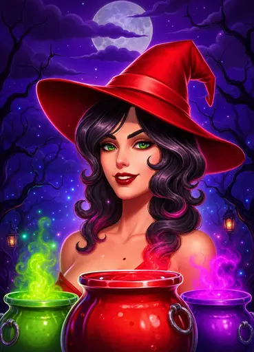 3 Witch Pots