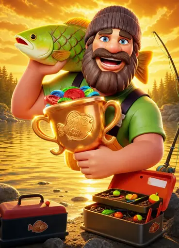 Big Bass Trophy Catch