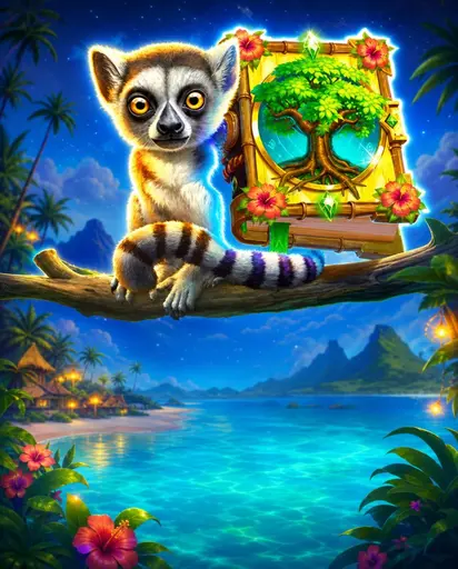 Book Of Majestic Lemur