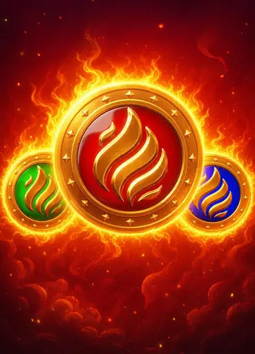 Burning Coins 40
