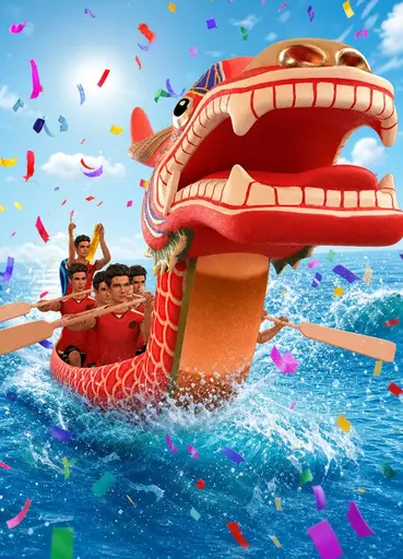Dragon Boat 2 Lock 2 Spin