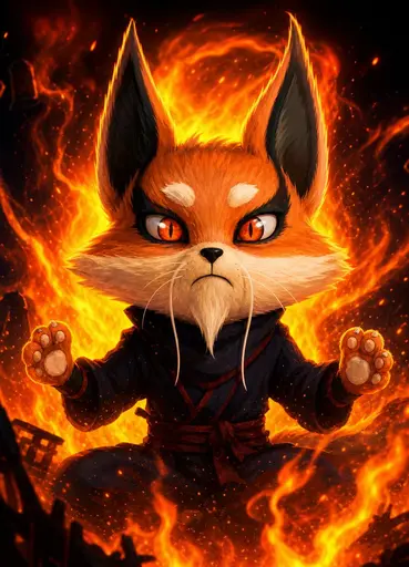 Flaming Fox