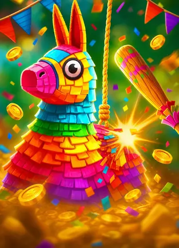Golden Pinata Hold and Win
