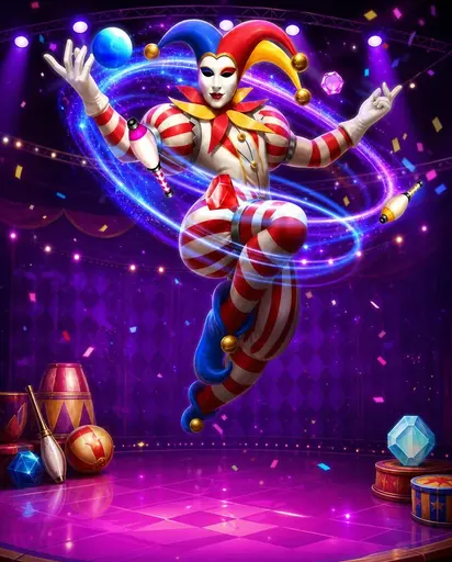 Joker's Jewels Hold & Spin
