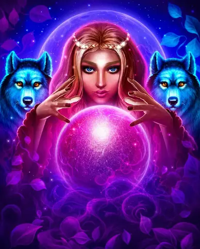 Lady Wolf Moon Megaways