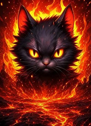 Lava Cat