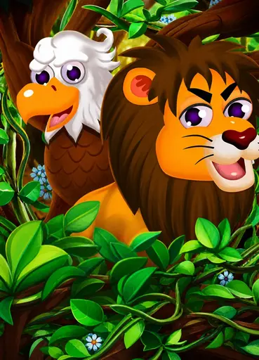 Lion King and Eagle King