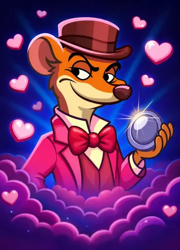 Lucky Ferret Valentine