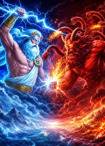 Zeus vs Typhon